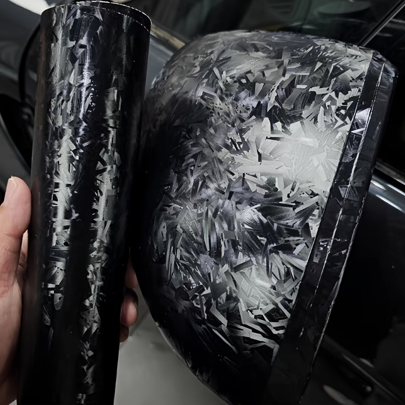 Matériaux de décoration de véhicule automobile en fibre de carbone en PVC autocollant  pour bus/voiture - Chine La fibre de carbone, le vinyle Wrap