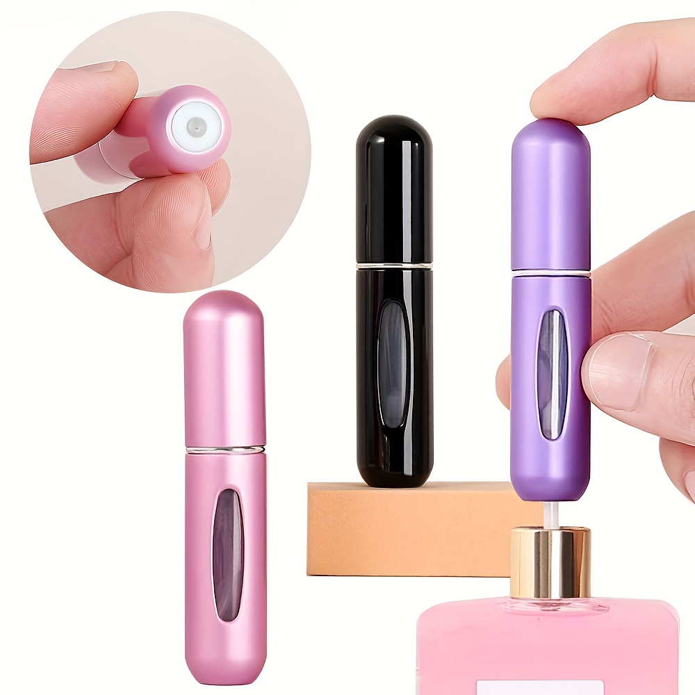 Perfume Spray Bottle, Portable Perfume Atomizer Refillable Mini Perfume  Bottles Fragrance Empty Bottle Scent Pump Case Travel Gift - Temu