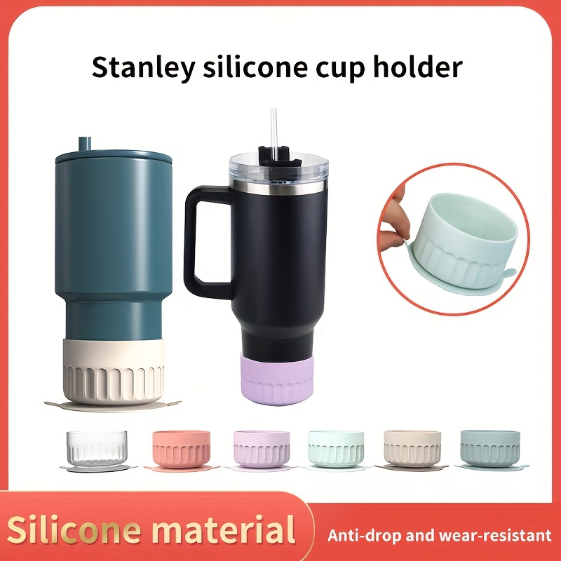 1pc Outdoor Sports Water Cup Anti Skid Protective Holder Suitable For  Stanley Water Cups Silicone Cup Protective Cover And Suitable For 20 40  Ounces Standards And Light Mouth Water Cups - Sports