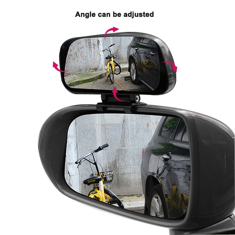 1pc Large View Blind Spot Mirror Car External Adjustable Reflective Wide angle