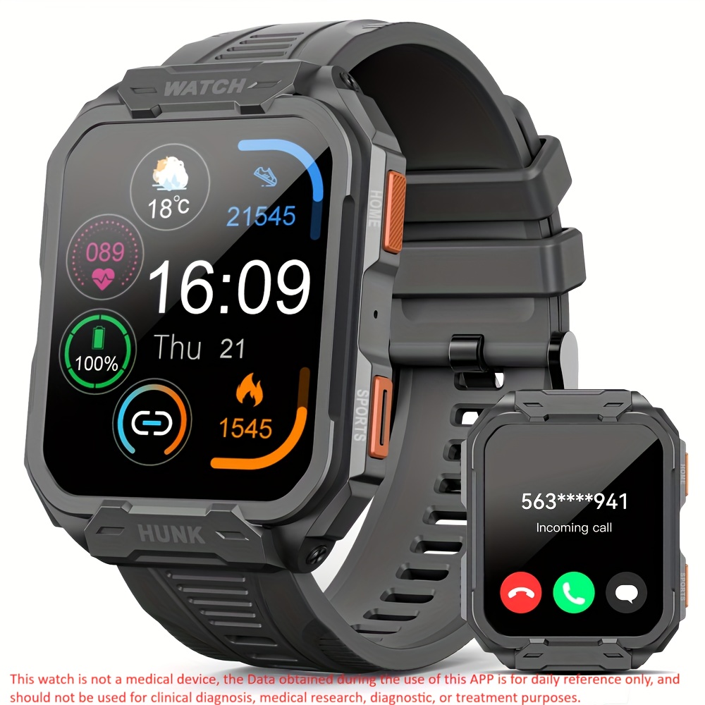 Outdoor Sports Smartwatch (responder/hacer Llamadas) 1.96'' - Temu