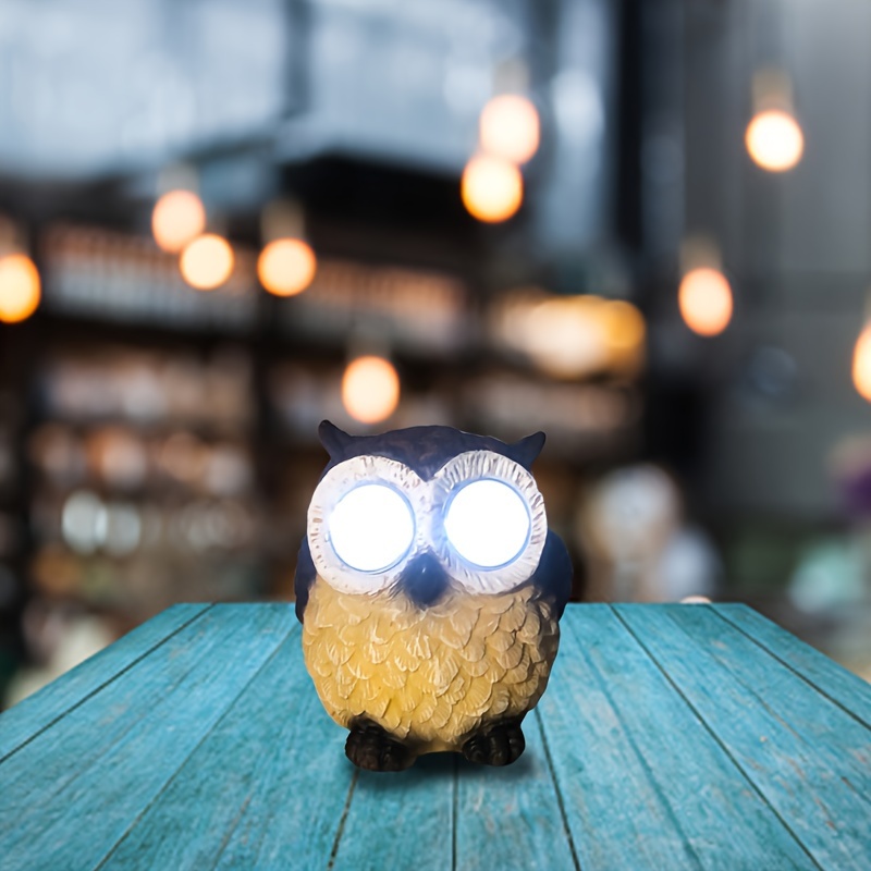 Resin Mini Owls Owl Design Micro Landscape Ornaments - Temu United