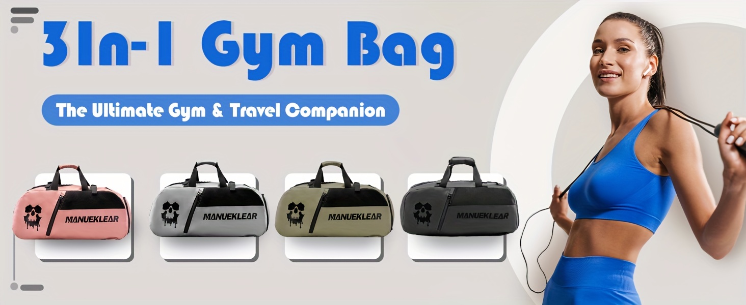 Large Capacity Gym Bag for Women And Men, Travel Handbag with Shoe Compartment, Sports Tote Bag, Sports and fitness bag, outdoor sports bag