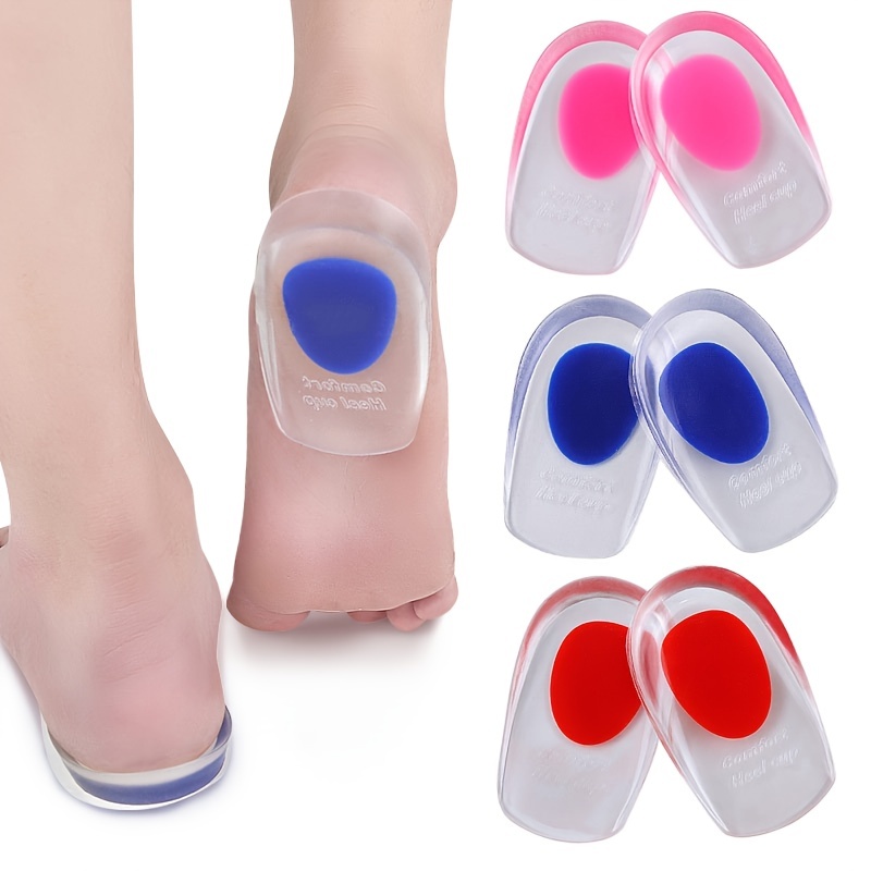 3 Pair Self-Adhesive Silicone Gel Forefoot Cushions Grip Pads Non Slip Pain  Relief Sandal Insoles for Thong Slipper Protectors Toe Posts Protectors