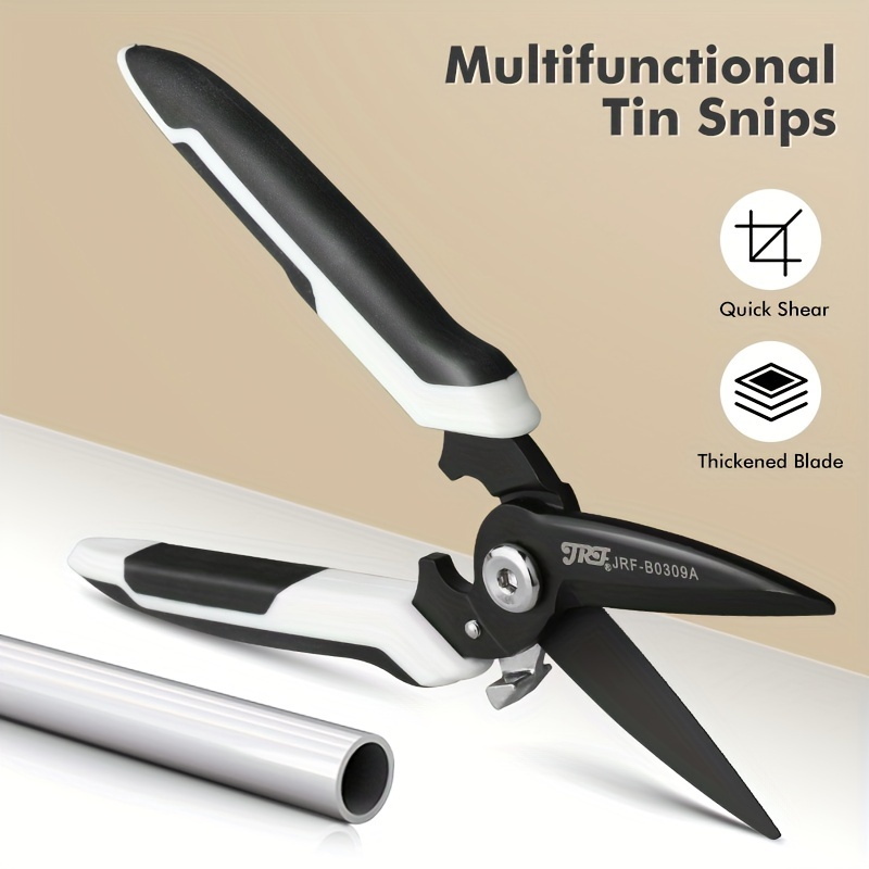 Heavy Duty Alloy Steel Tin Snip Shears Multipurpose Cutting - Temu