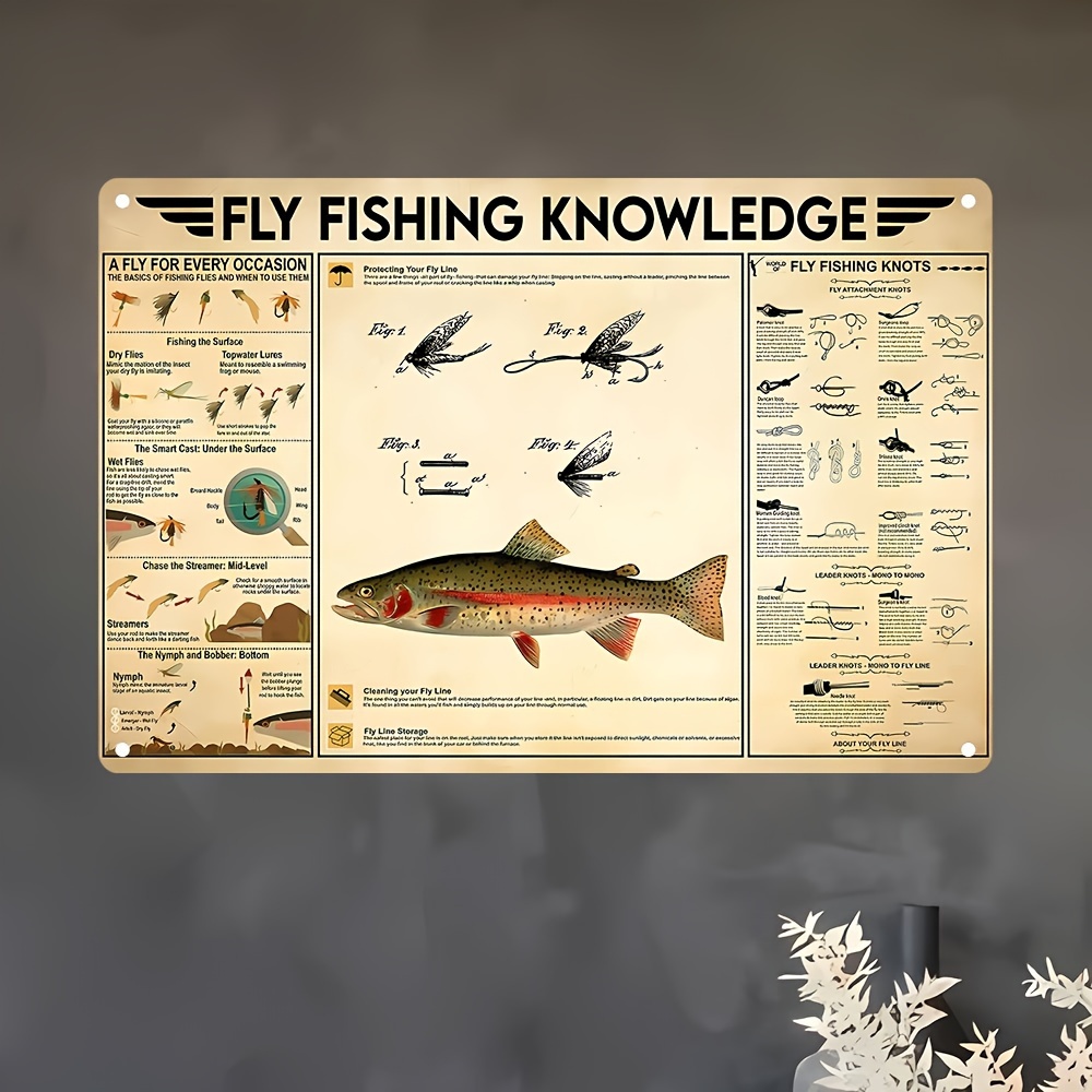 Fly Fishing Knowledge Fish Anatomy Fishing Facts Fisherman - Temu United  Kingdom