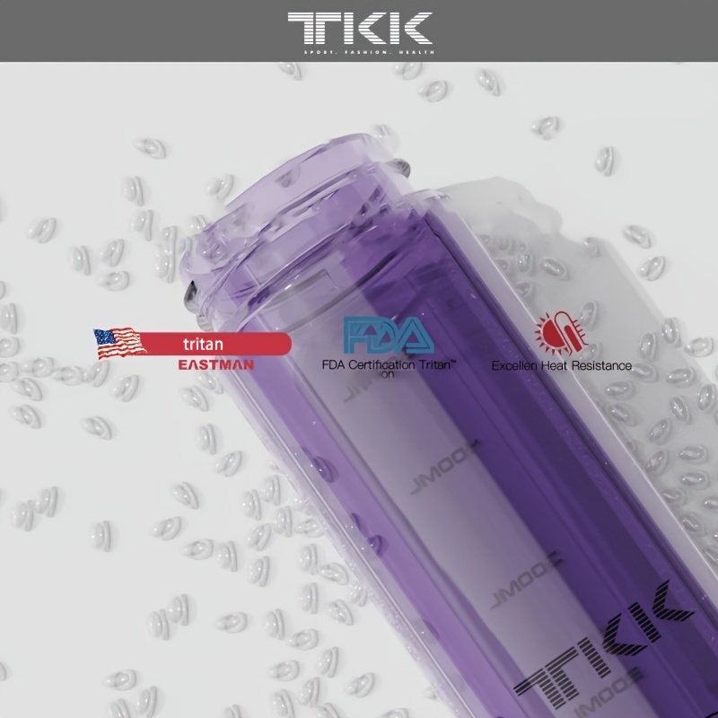 Tkk Large Capacity Stainless Steel Water Bottle Portable - Temu