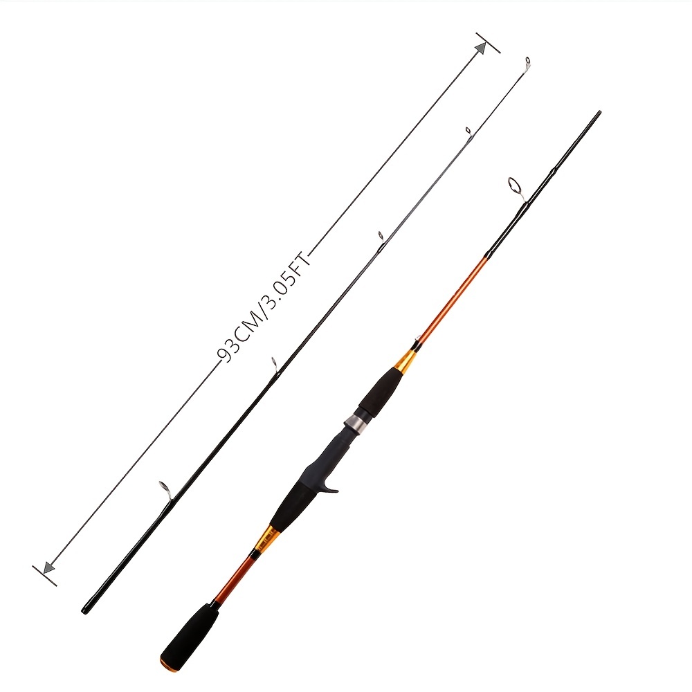 Durable 2 section Medium light Fishing Rod Casting In - Temu