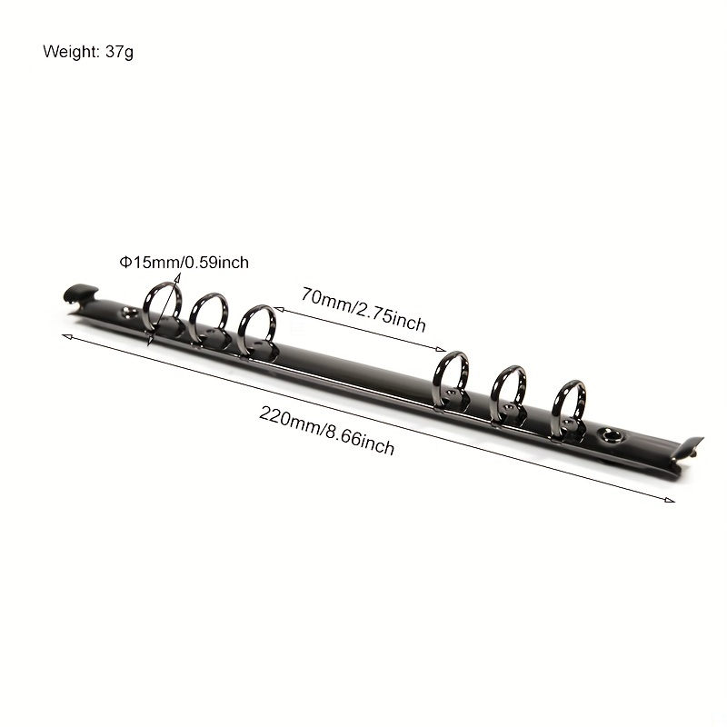 A4/A5/B5 Raccoglitore Ad Anelli Rotondi Con Fibbia Quaderno - Temu