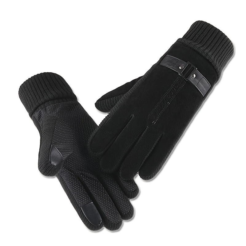 Gants femme hiver polaire épaissi extérieur chaud écran - Temu Belgium