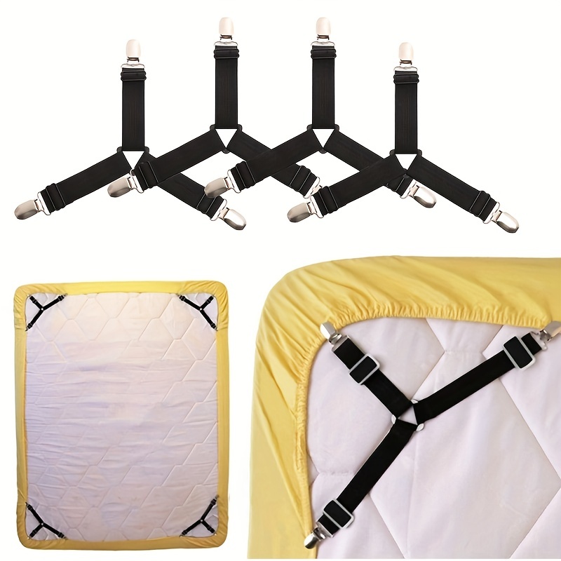 4Pcs/lot Bed Sheet Fasteners Holder Gadgets for Bed Sheet