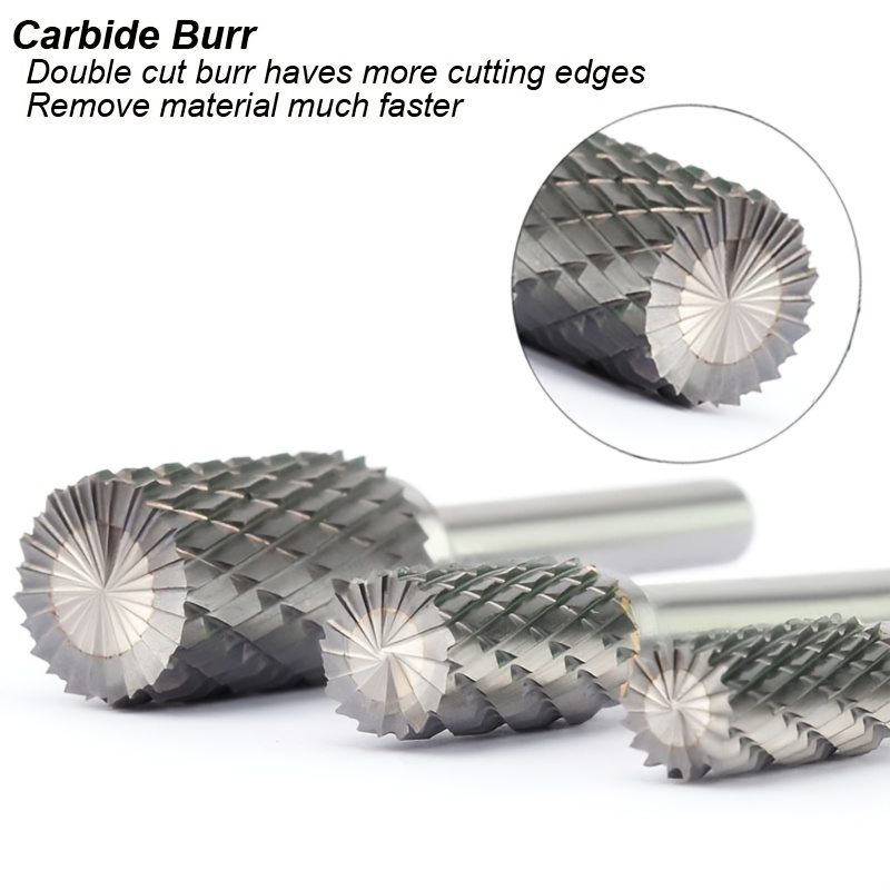 Carbide burr offers high metal removal rates