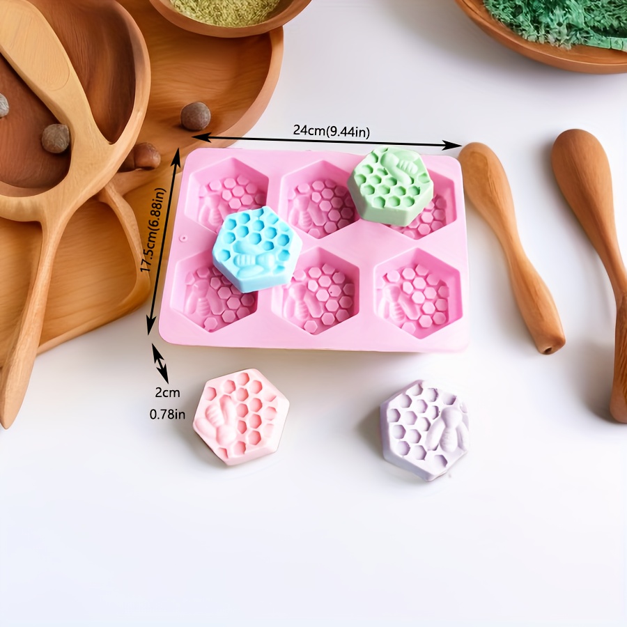 Silicone Mold Bee Honeycomb Shape Mold Food Grade Silicone - Temu