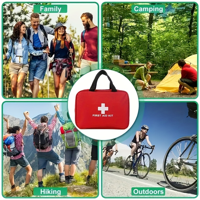 Portable Universal First Aid Kit Home/school/outdoor - Temu