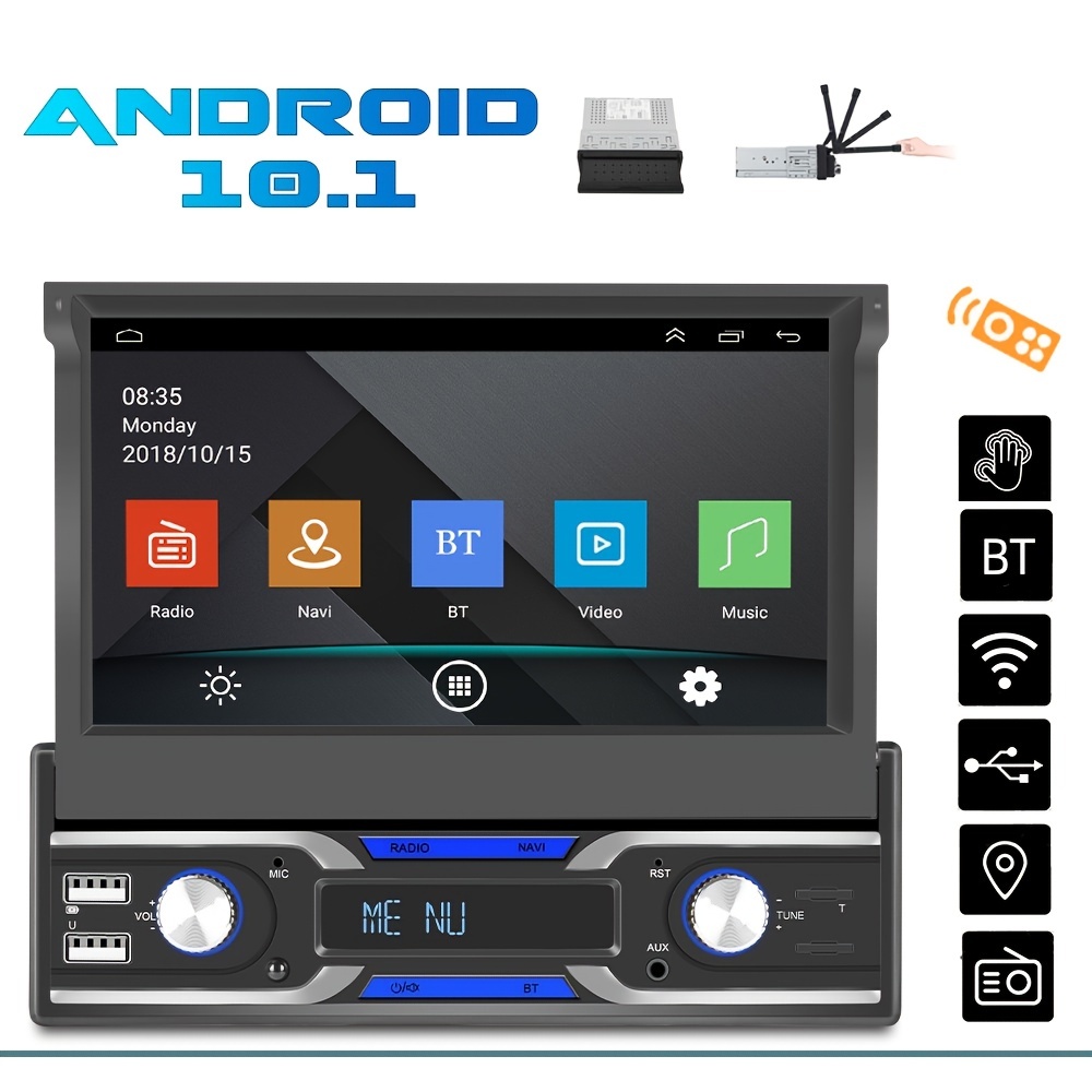 2 + 32g 2 Din 7 radio Estéreo Coche Android 11 Hd 2.5d - Temu