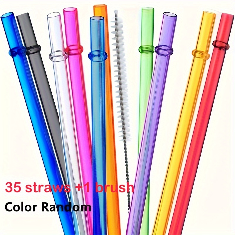 Straw, Replacement Straws For Stanley Tumbler, Long Reusable Plastic  Glitter Straws For Stanley Cup Accessories, Half Gallon Jug, With 1  Cleaning Brush, Chrismas Party Supplies - Temu Australia