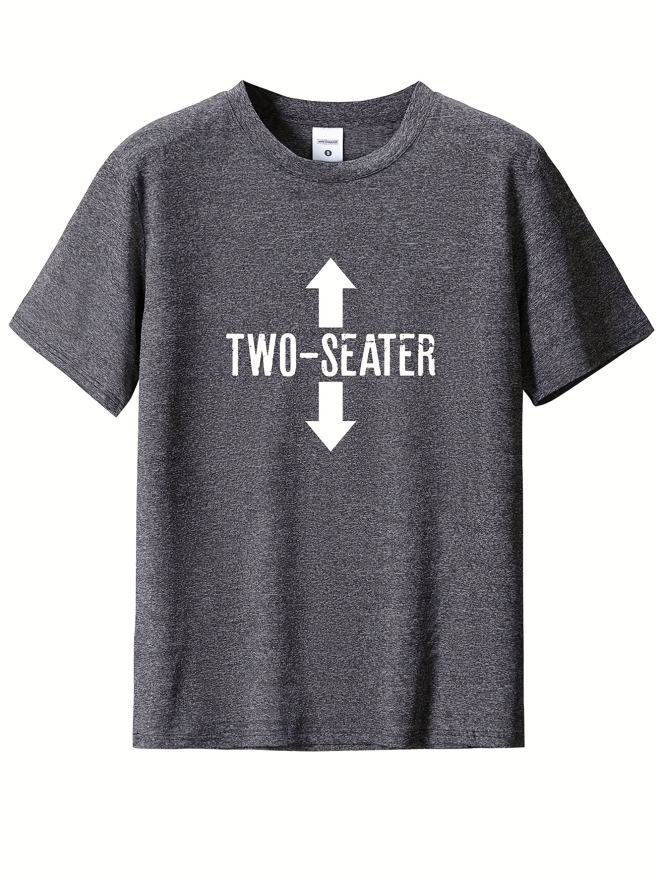 two Seaters' Men's Casual Crew Neck T-shirts Men's Comfortable