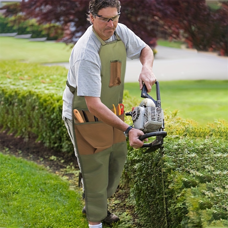 1pc, Garden Lawn Mowing Protective Clothes, Punching Dustproof Clothes, Leg  Guards, Picking Apron, Work Protective Clothes, Mechanical Greening, Anti