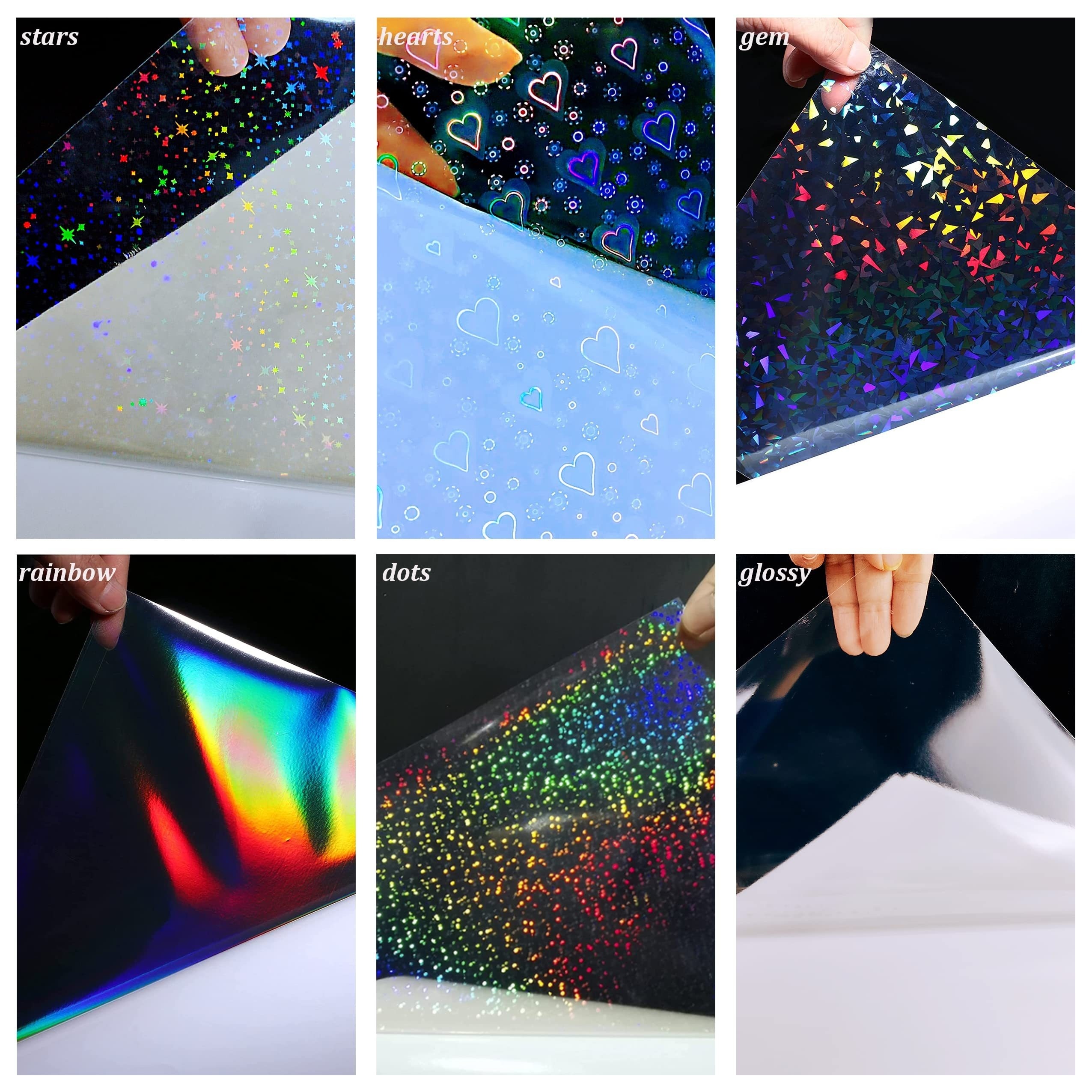 How to Sublimate Holographic Laminate Sheets for Stickers and More! -  Michelle's Party Plan-It