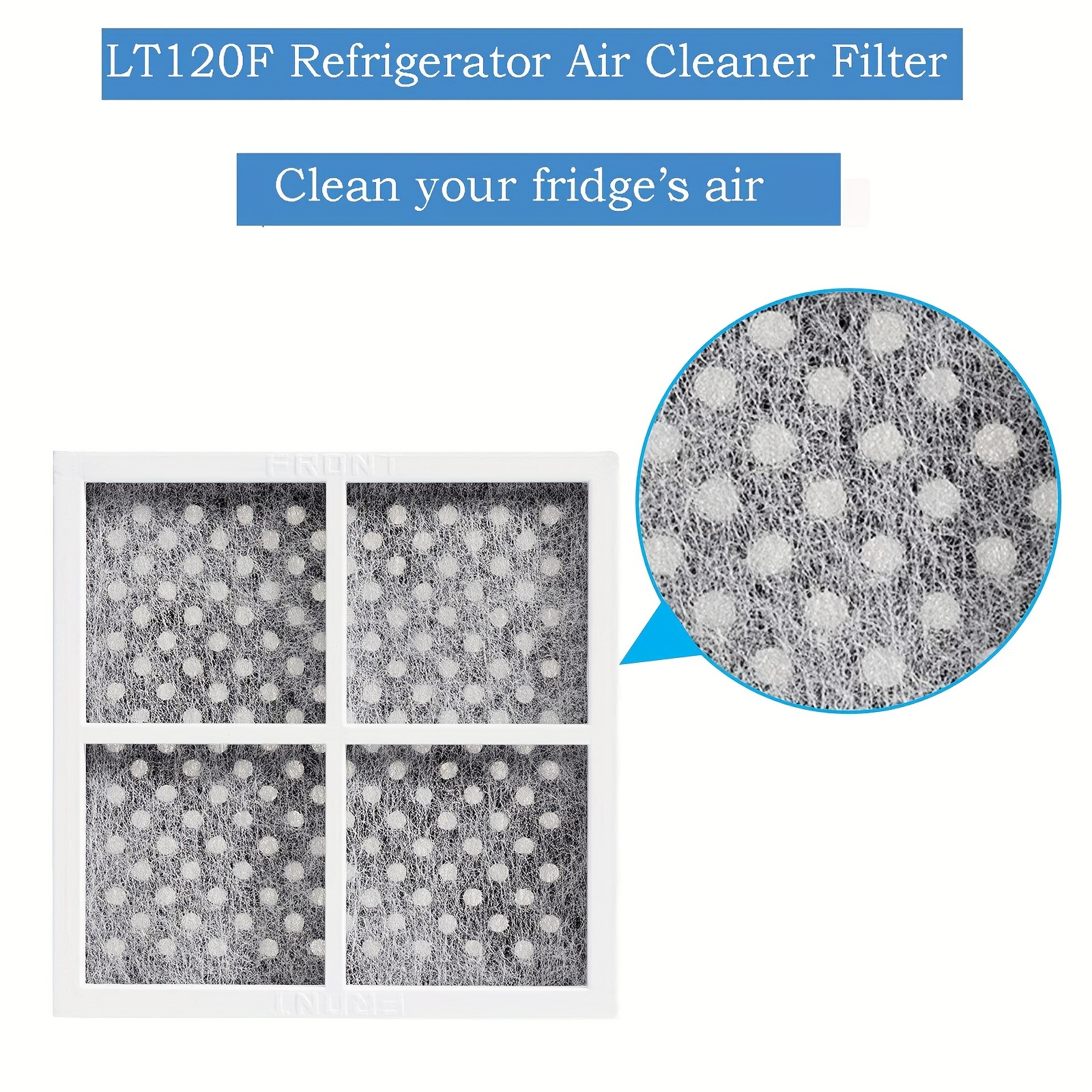 For Kenmore Elite 9918, 795 Fresh Air Refrigerator Air Filter Replacement 8  Pack 