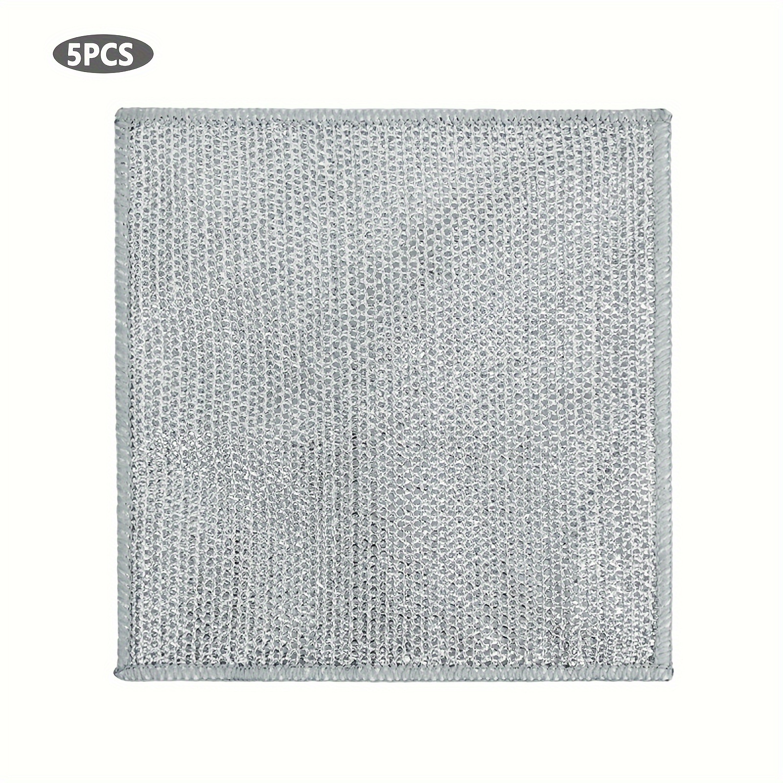 Multipurpose Wire Dishwashing Rags For Wet And Dry, Steel Wire Dish Cloth