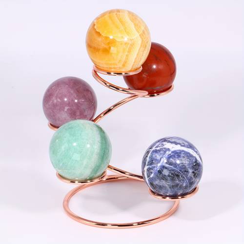 rock holder natural crystal ball stand home decoration ornament rock holder