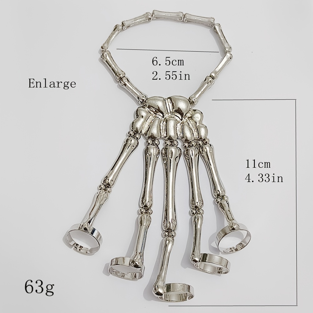Steampunk Skull Bracelet for Men