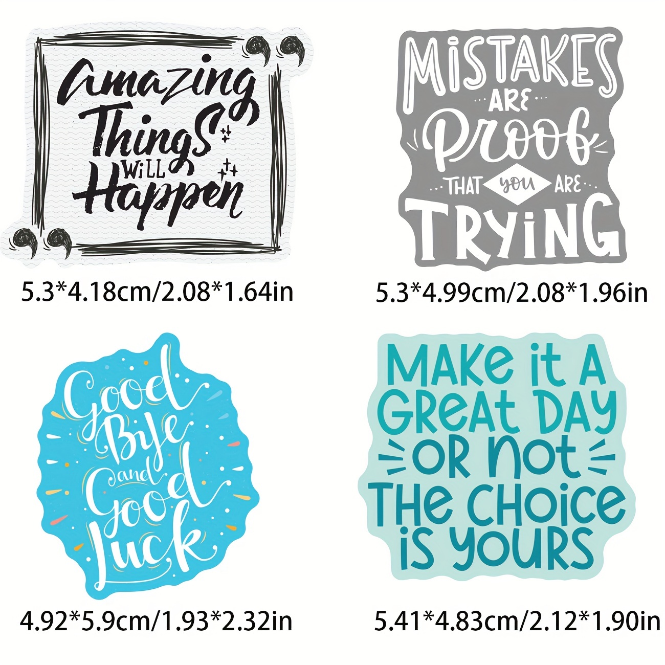 Motivational Stickers For Adults Inspirational Water Bottle - Temu