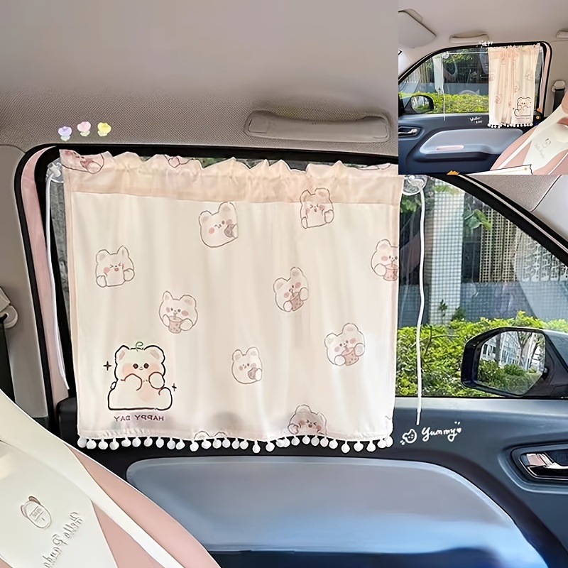 4Pcs/Set Magnetic Car Curtains Window Shade for Side Windows Baby