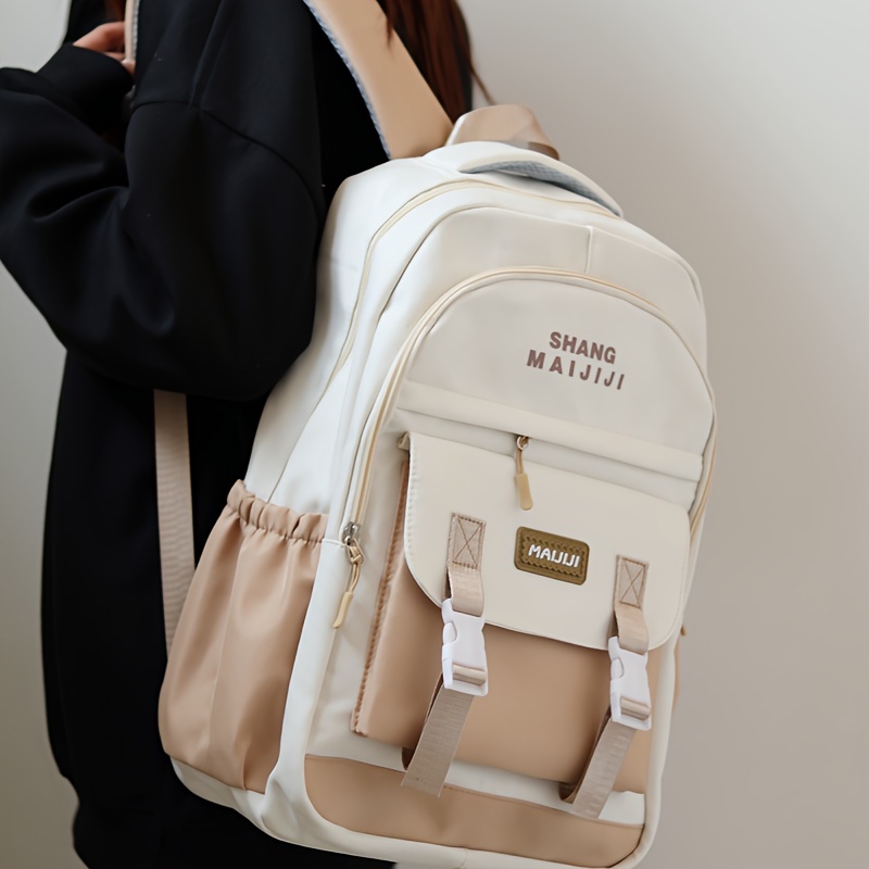 Cute High School Student Large Backpack