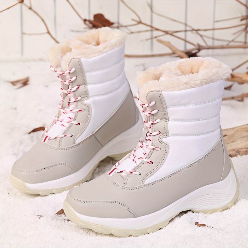  Botas de invierno para hombre, botas de nieve impermeables de  piel gruesa para -40 grados : Ropa, Zapatos y Joyería