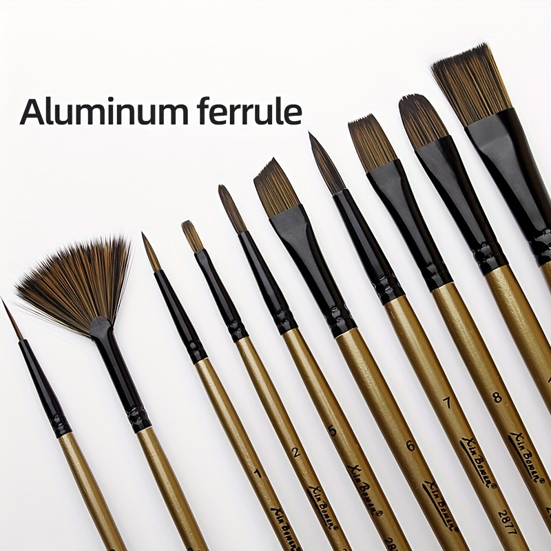 Professional Paint Brushes For Acrylic Painting Watercolor - Temu United  Arab Emirates