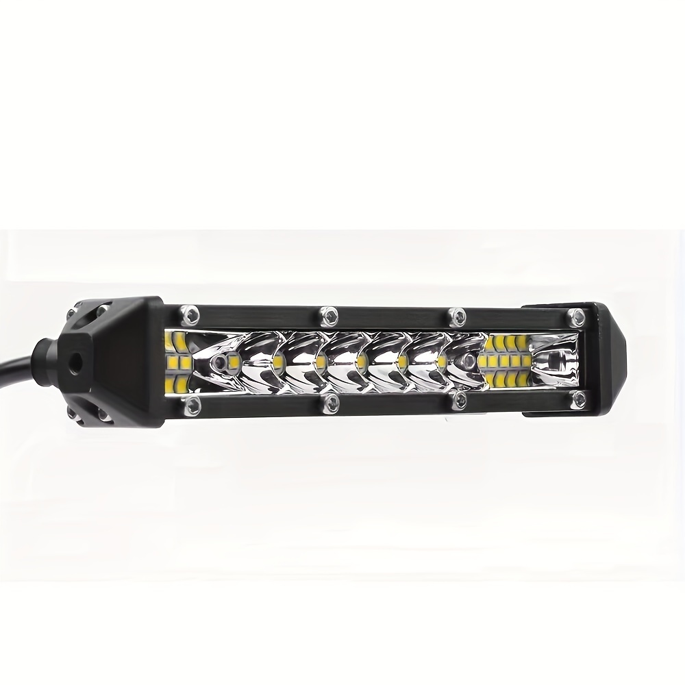 Cápsulas de luz LED, luz de trabajo LED cuadrada de 4 pulgadas y 48 W, luz  de foco e inundación, luces de conducción todoterreno, luz de camión, luz