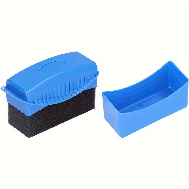 Car Wheel Polishing Wax Sponge Brush With Cover Abs Washing Cleaning Tire  Contour Finishing Applicator Liner Detailing Accessories - Temu