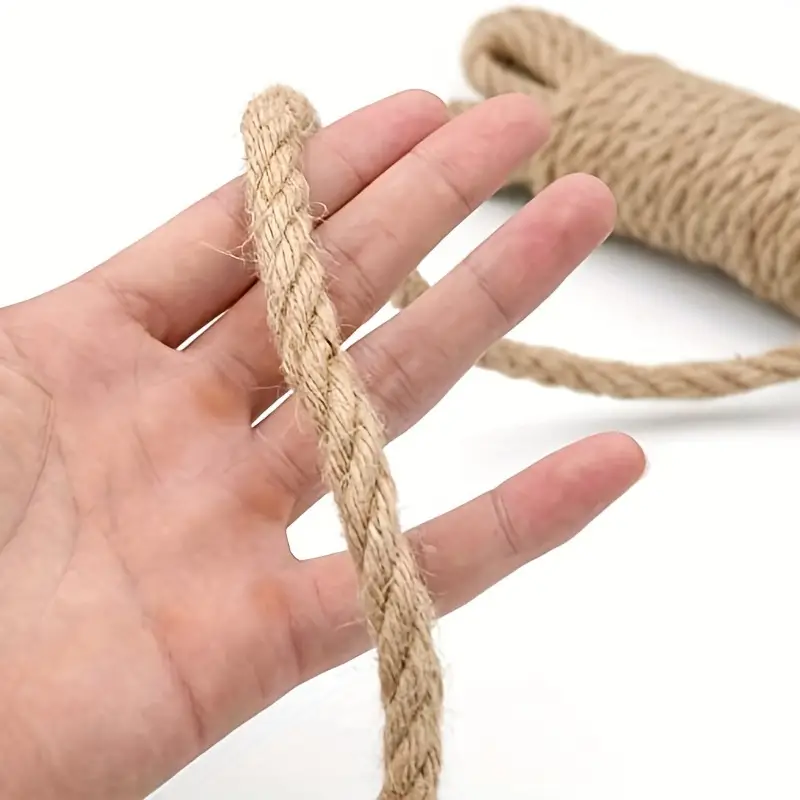 10 Meters Natural Thick Jute Hemp Rope Strong String - Temu
