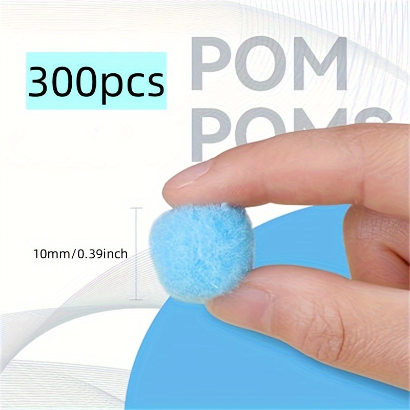 500 Pon Pon 1 Pollice Palline Pon Pon Artigianali Pompon - Temu Italy