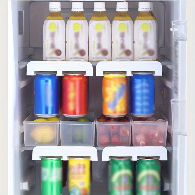 Support de canette de soda pour réfrigérateur, porte-bouteille de