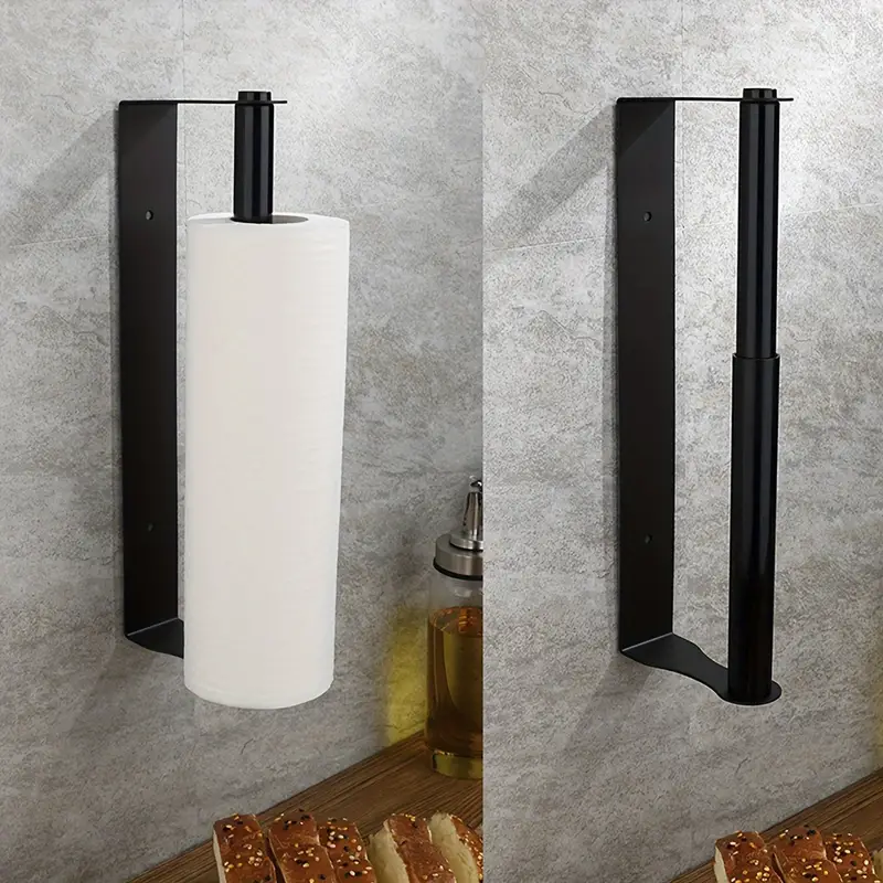 Paper Towel Holder Under Cabinet Wall Mounted Stainless - Temu