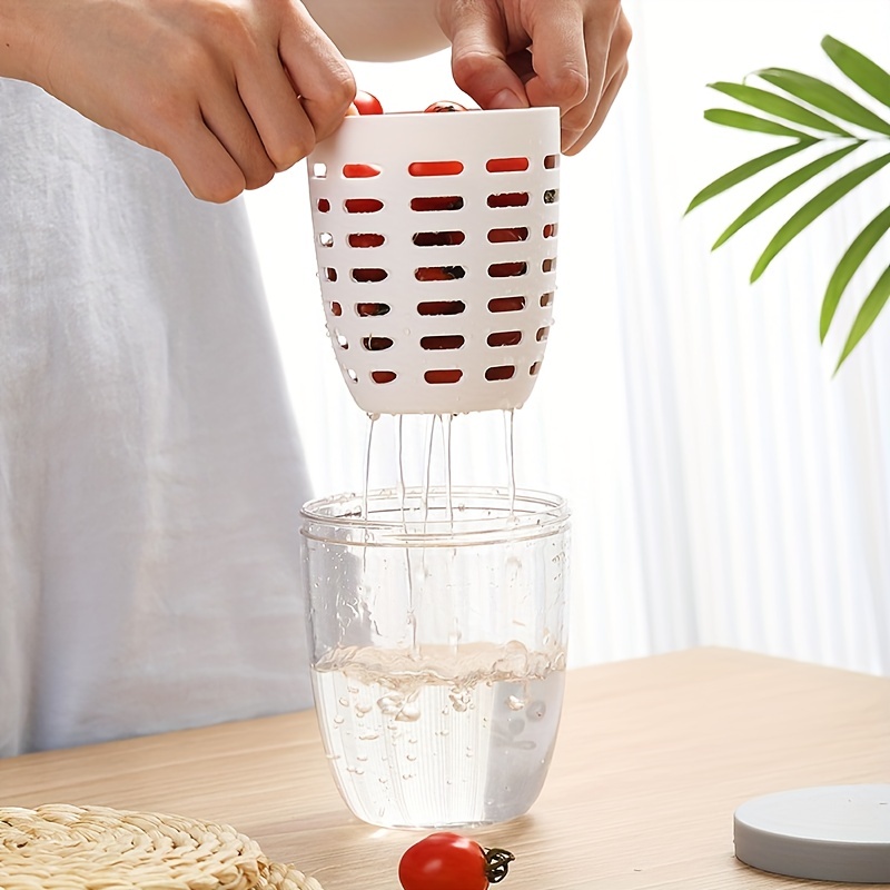 1000ml Breakfast Salad Cup Meal Shaker Portable Salad Cup With