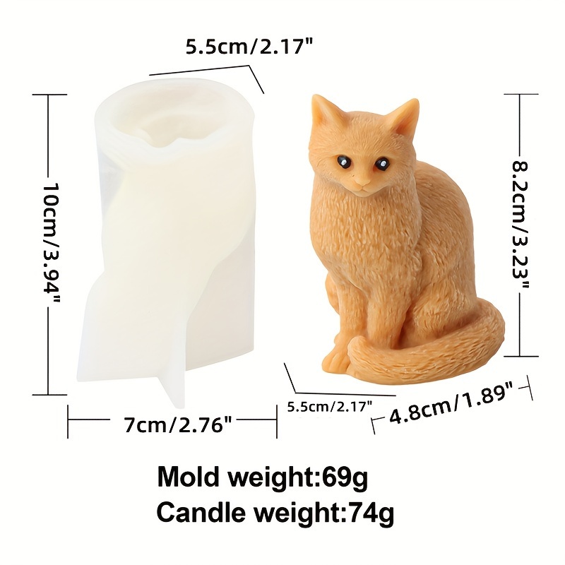 Puppy Candle Mold, Dog Silicone Mold, Dog Candle Mould, Dog Candle Mold, Dog  Mold, Dog Soap Mold, Dog Soap Bar, Dog Resin Mold 