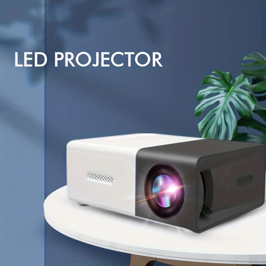 Mini Proyector LED Para Teléfono Móvil Home Theater Con - Temu