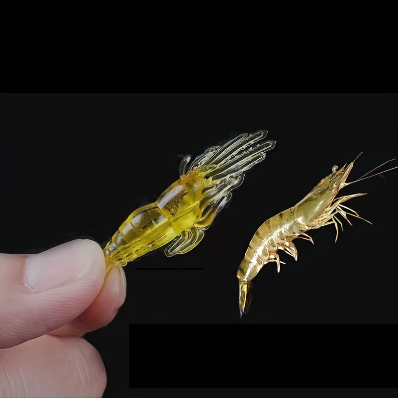 Glow In Dark Shrimp Fishing Lure: Lightweight Easy Use - Temu Poland
