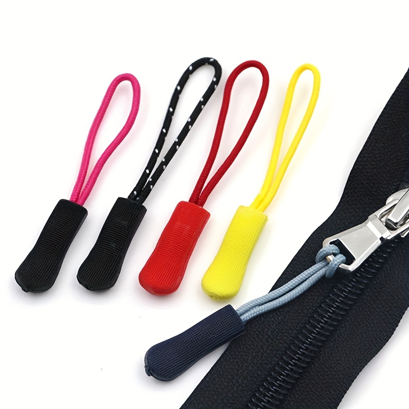 Replacement Zipper Pull Puller End Fit Rope Tag Clothing Zip Fixer