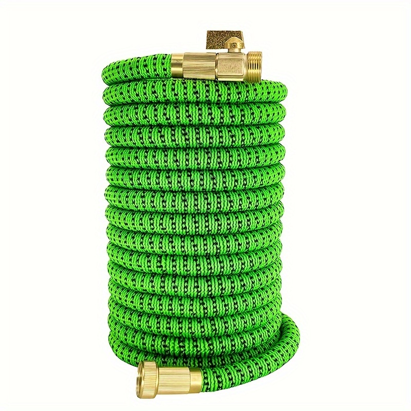1pc Garden Water Hose Expandable Double Metal Connector High - Temu
