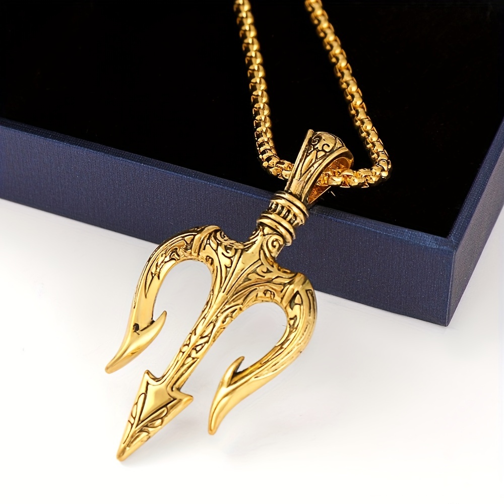 Poseidon 2025 trident pendant