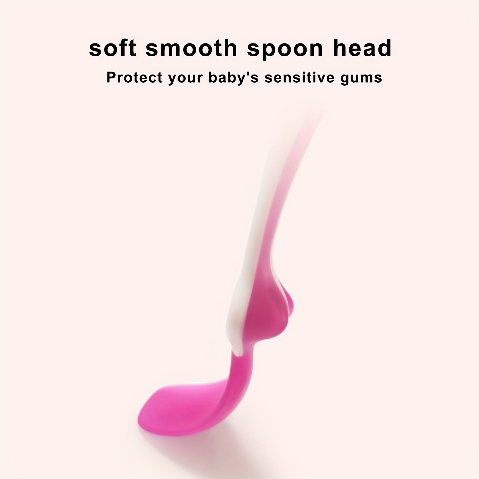 Baby Spoons Gift Set - Soft Tips, Training Spoons For Infants & Toddlers -  Perfect For Feeding & Support! - Temu