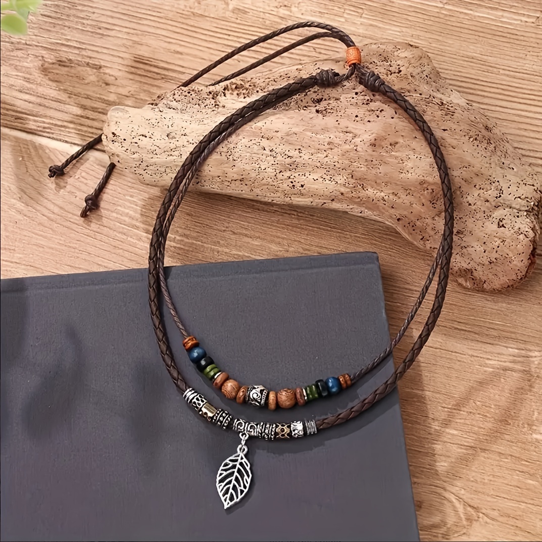 Cow Leather Bracelet Necklace Choker