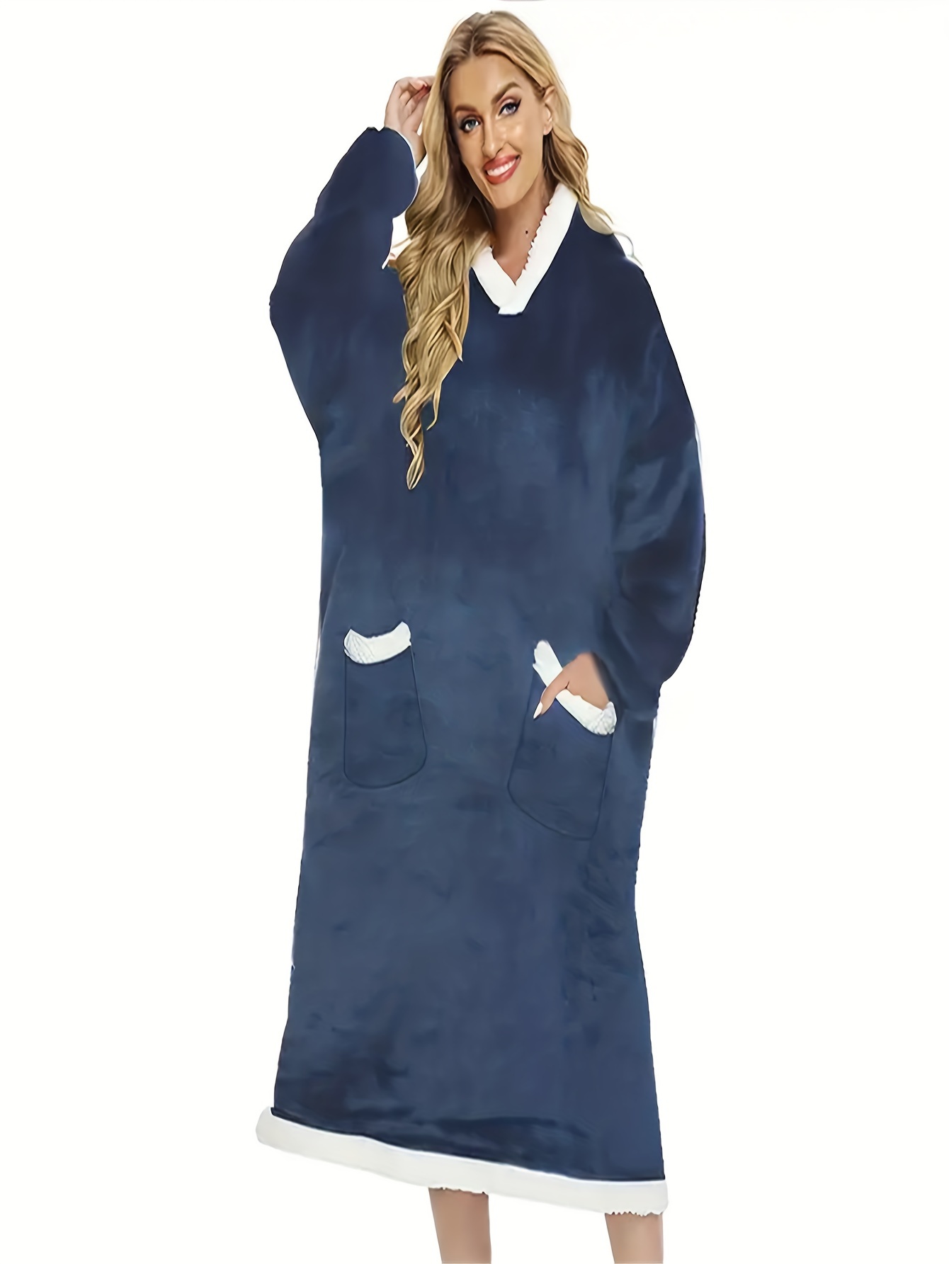 Long sleeve wearable clearance blanket