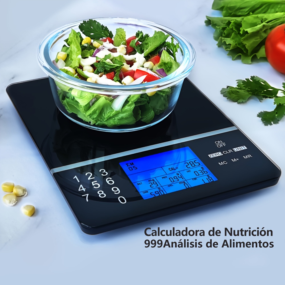 Básculas de cocina Básculas de cocina Báscula digital Cocina Alimentos  Dieta Balanza Balanza Balanza de Peso Báscula Electrónica Peso Báscula