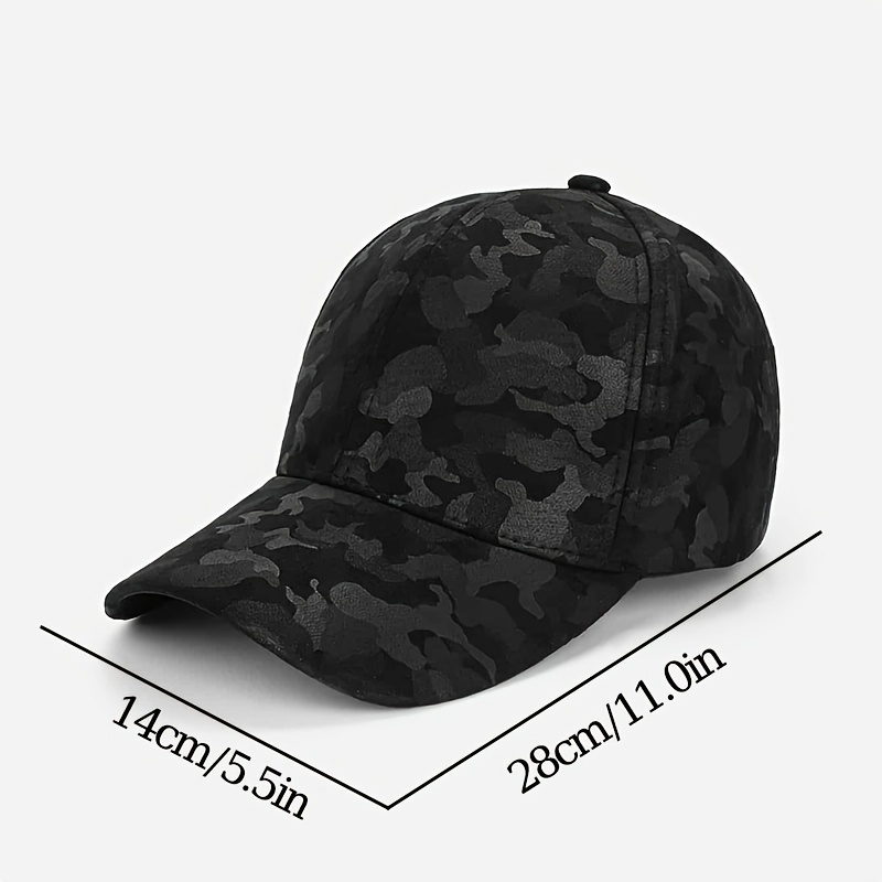 1pc Fashion Casual Camouflage Print Men's Baseball Cap
